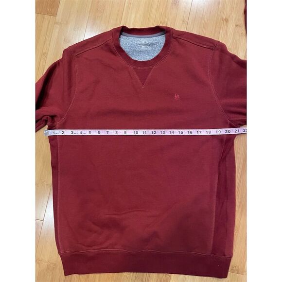G.H. Bass & Co. Men's Red Crewneck Pullover Sweatshirt Size M - Picture 6 of 9